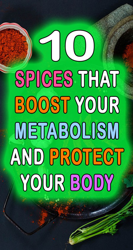 Spcies to Boost Metabolism and Protect Your Body